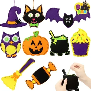 9Pcs Halloween Sewing Kit 2 (ornaments)