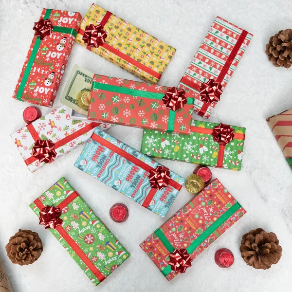 9pcs Rectangular christmas gift Boxes