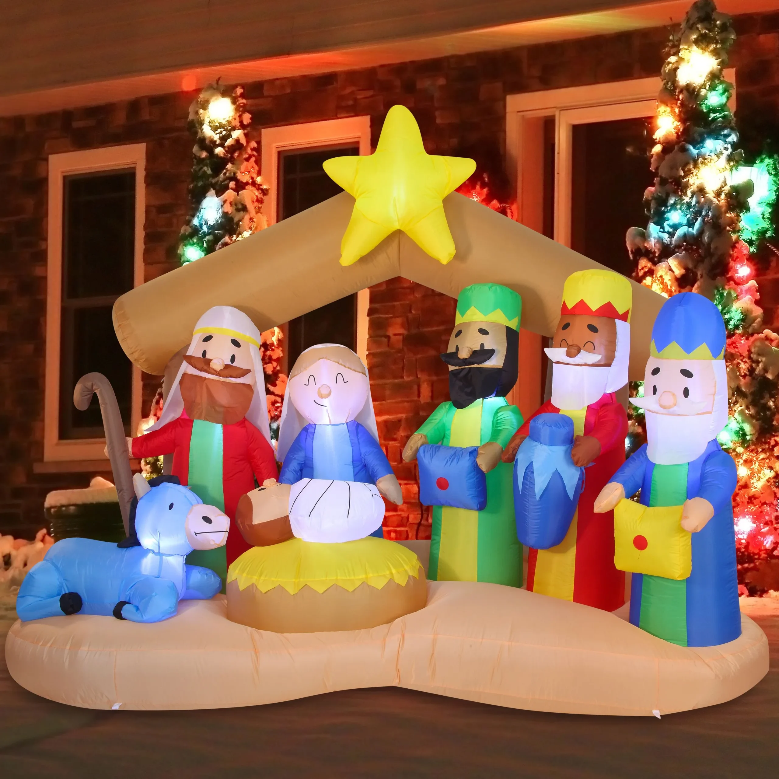 14+ Lighted Nativity Scene