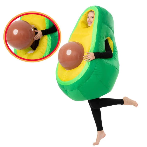 Adult Unisex Inflatable Avocado Halloween Costume