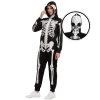 Adult Women Skeleton Pajamas Halloween Costume