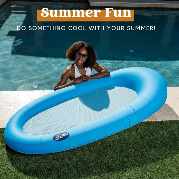 Adult 69in Inflatable Swimming Pool Float Lounger
