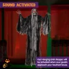 59in Animated Hanging Grim Reaper Halloween Decoration