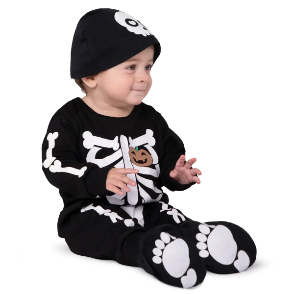 Baby Halloween Skeleton Costume