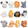 12pcs Bath Bombs with Dogs Figurines