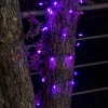 50-Count 16.3ft LED Purple Halloween String Lights