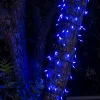 100-Count Blue LED Halloween String Lights 34.6ft