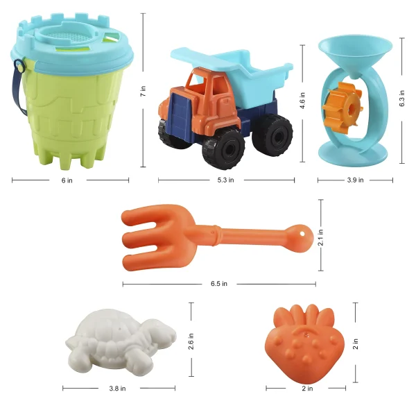 28pcs Beach Sand Toys Set