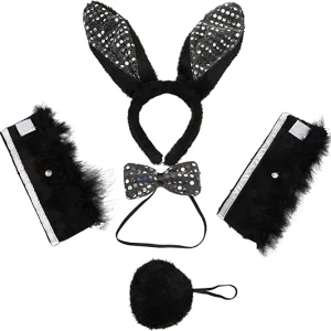 5pcs Halloween Bunny Costume Accessories