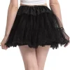 Womens Halloween Black Tutu Skirt