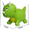 Bouncy Triceratop Hopper for Kids