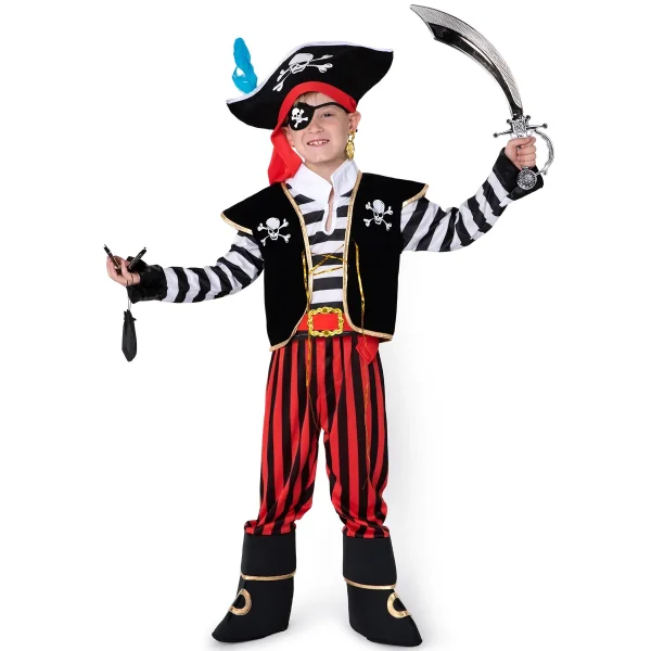 Boys Fierce Pirate Captain Halloween Costume