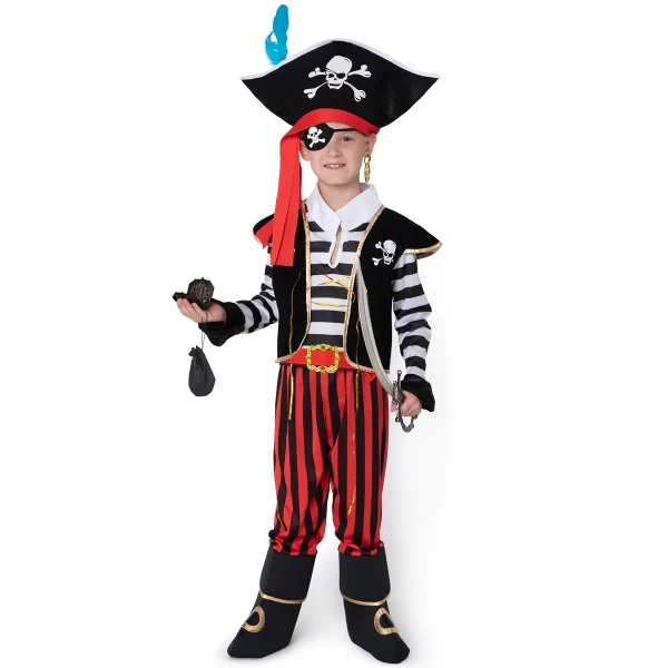 Boys Fierce Pirate Captain Halloween Costume