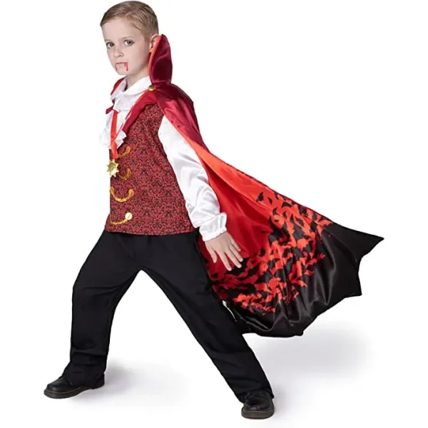Petrifying Boys Royal Vampire Halloween Costume