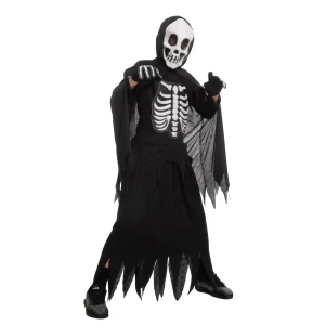 Boys Skeleton Grim Reaper Halloween Costume