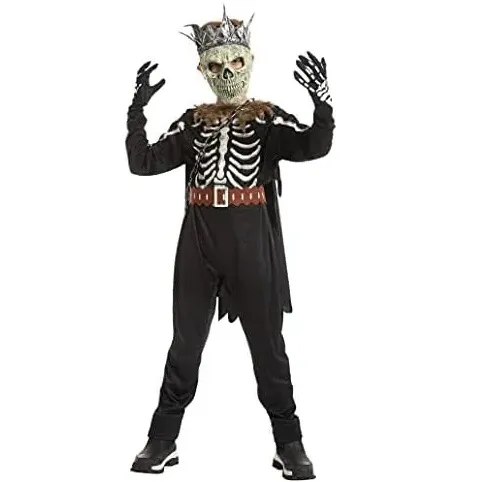 Devilish Boys Skeleton Knight Halloween Costume