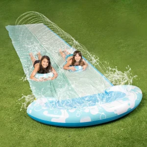 20ft bubble water slide with 2 Boogie Boards