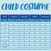 child costume size chart