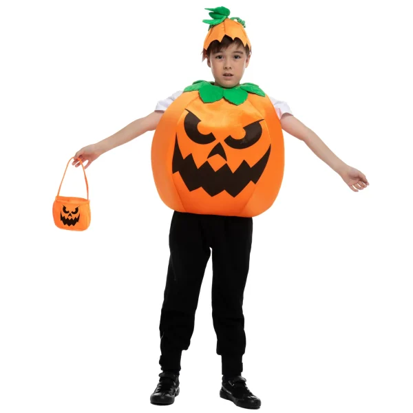 Child Pumpkin Halloween Costume