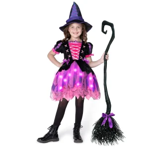 Child Witch Tutu Skirt Halloween Costume