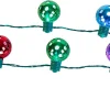 3pcs LED Christmas Bulb Disco Necklace