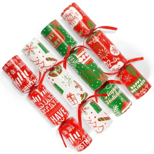 Christmas Party Table Favors (Colorful), 8Pack