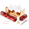 8pcs Red and Gold Christmas Popper Party Favor