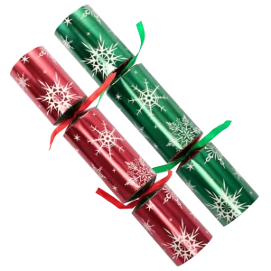 8pcs Red And Green Christmas Crackers