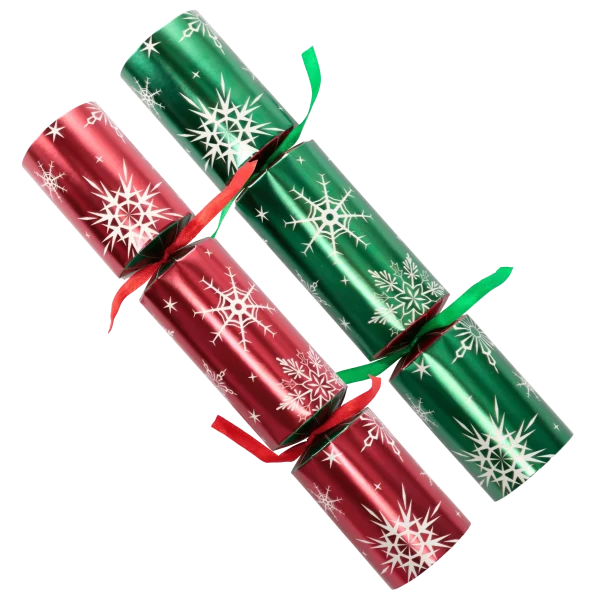 8pcs Red And Green Christmas Crackers