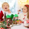DIY Wooden Christmas House Craft Painting Kit