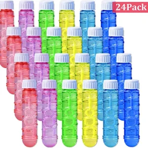 Clear Bubble Bottle with wand Set, 24 Pack – SLOOSH