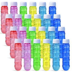 24Pcs Clear Bubble Bottle with wand Set – SLOOSH 2oz