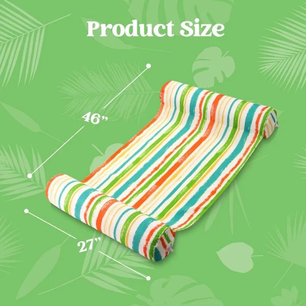 3Pcs 4 in 1 Hammock Inflatable Pool Float