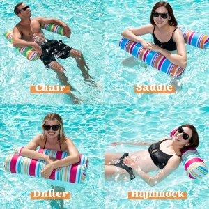 3pcs Inflatable Pool Float Hammock Lounge