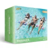 3pcs Inflatable Pool Float Hammock Lounge