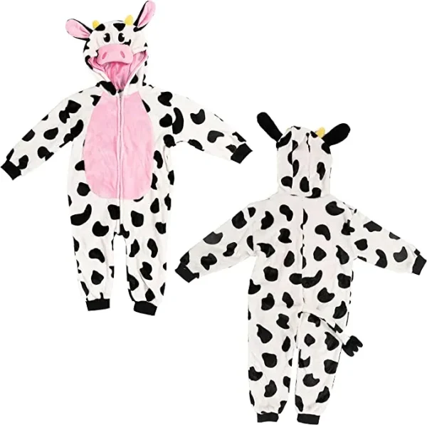 Unisex Baby Cow Pajamas Halloween Costume