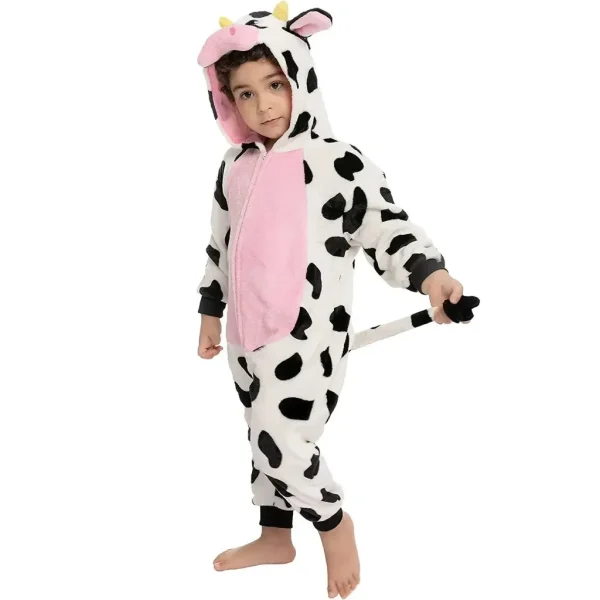Unisex Baby Cow Pajamas Halloween Costume