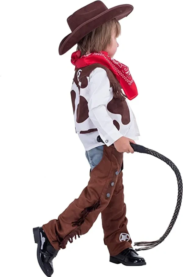 Kids Deluxe Cowboy Halloween Costume