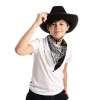 Cowboy Hat with 3 Bandana Halloween Costume