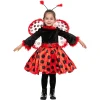 Girls Ladybug Halloween Costume with Wings