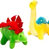 6Pcs Dinosaur Cave Plush Toys - Play-act