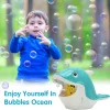 2pcs Kids Automatic Bubble Blower Machine