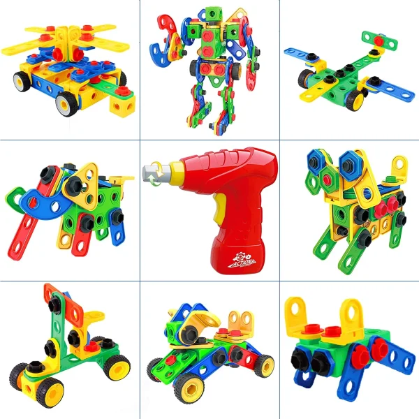 163Pcs Educational Stem Thinker Toy Learning Set
