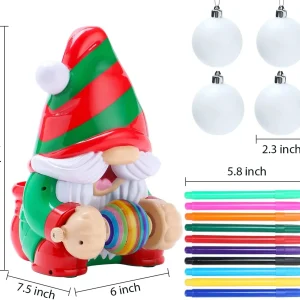 Elf Gnome Ball Ornament Decorator – KLEVER KITS