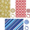 3pcs More Large christmas gift Bags with Gift Tags