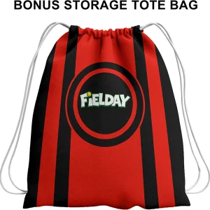 9Pcs FIELDAY – Red and Black Bean Bag