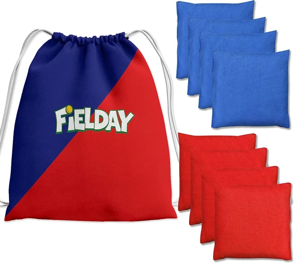 9Pcs FIELDAY - Red and Blue Bean Bags