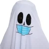 Child Ghost with Pumpkin Bucket Halloween Costume