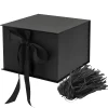 2Pcs Black Gift Box with Paper Fill