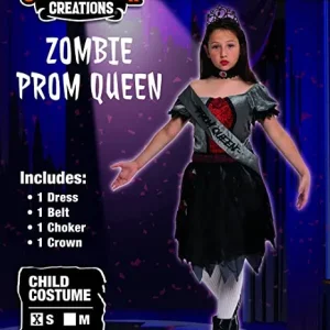 Girl Prom Queen Halloween Costume